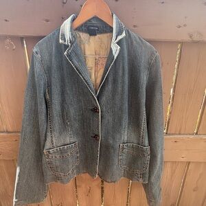 🔥SALE🔥GAP Jean Jacket Classic Blazer Style